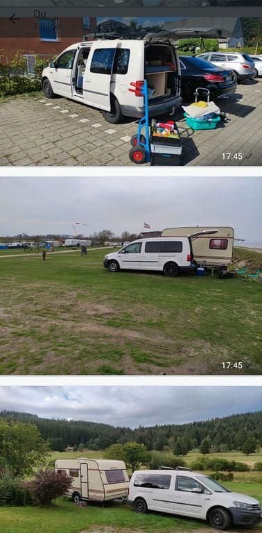 Weiß Gebraucht 2015 VW Caddy Maxi Van / Kleinbus | 8.600 € (Superpreis) - Bild 1/1