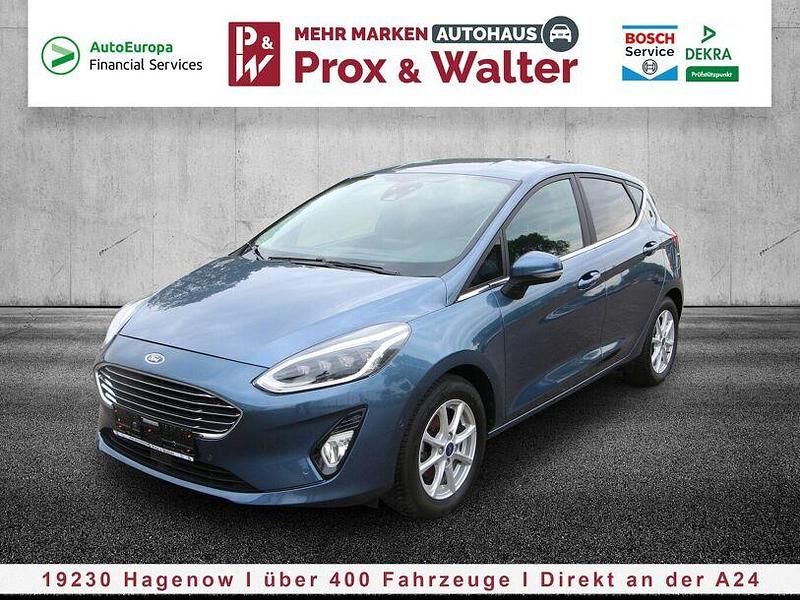 Gebraucht Ford Fiesta Titanium X 95 PS (69 kW) 2021 Blau Kleinwagen
