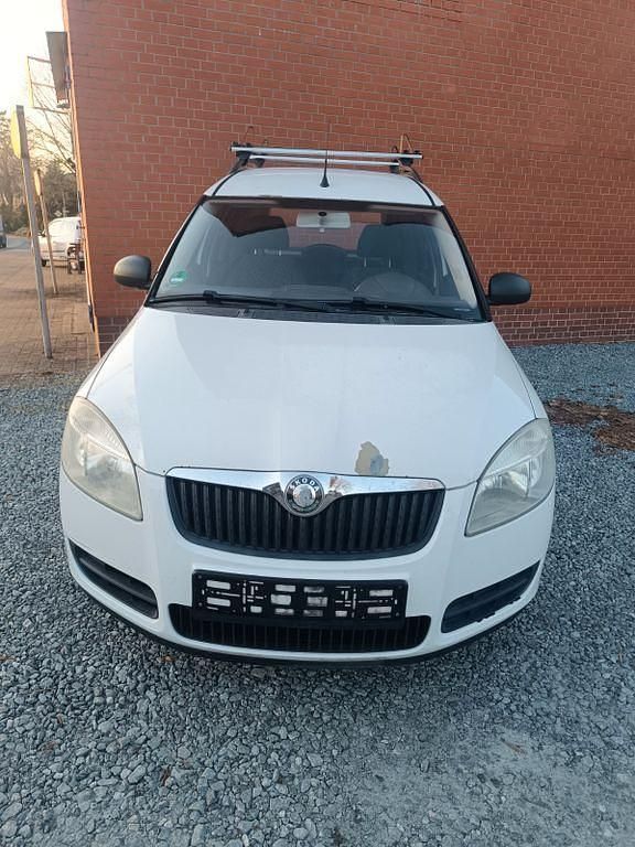 Gebraucht Skoda Roomster 69 PS (50 kW) 2007 Weiß Van / Kleinbus