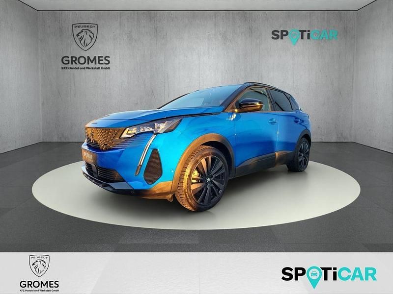 Blau Gebraucht 2021 Peugeot 3008 GTi SUV | 27.900 € (Teuer) - Bild 1/4