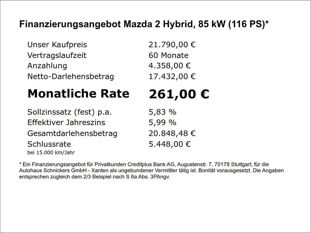 Neu Mazda 2 116 PS (85 kW) 2025 Weiss Kleinwagen