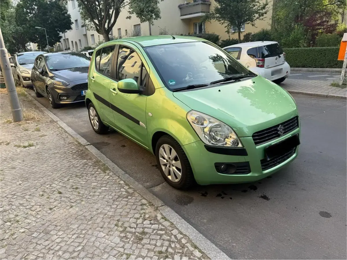 Gebraucht Suzuki Splash 85 PS (62 kW) 2008 Grün Kleinwagen