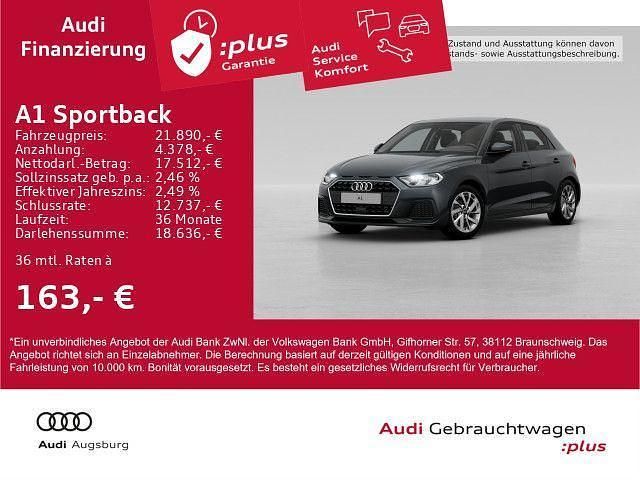 Grau Gebraucht 2024 Audi A1 Sportback Advanced Plus Kleinwagen | 21.890 € (Guter Preis) - Bild 1/4