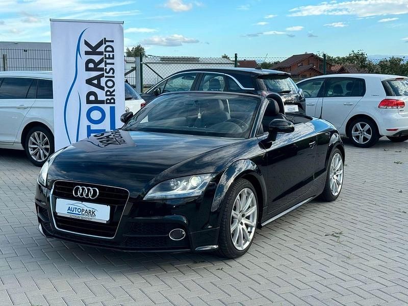 Schwarz Gebraucht 2014 Audi TT Roadster S-Line Cabrio | 12.999 € (Superpreis) - Bild 1/4
