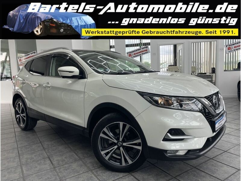 Brilliant white (m) Gebraucht 2021 Nissan Qashqai 360º SUV | 16.900 € (Guter Preis) - Bild 1/4