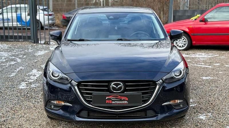Gebraucht Mazda 3 150 PS (110 kW) 2018 Deep crystal blue Limousine