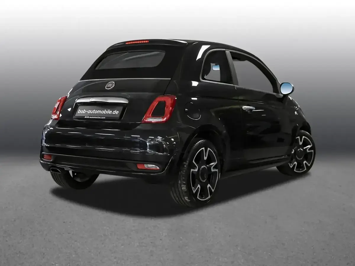 Gebraucht Fiat 500C Lounge 86 PS (63 kW) 2019 Schwarz Cabrio