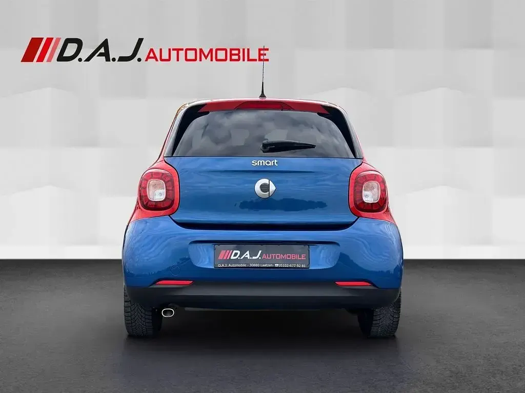 Occasion Smart ForFour Passion 90 ch (66 kW) 2016 Bleue Citadine