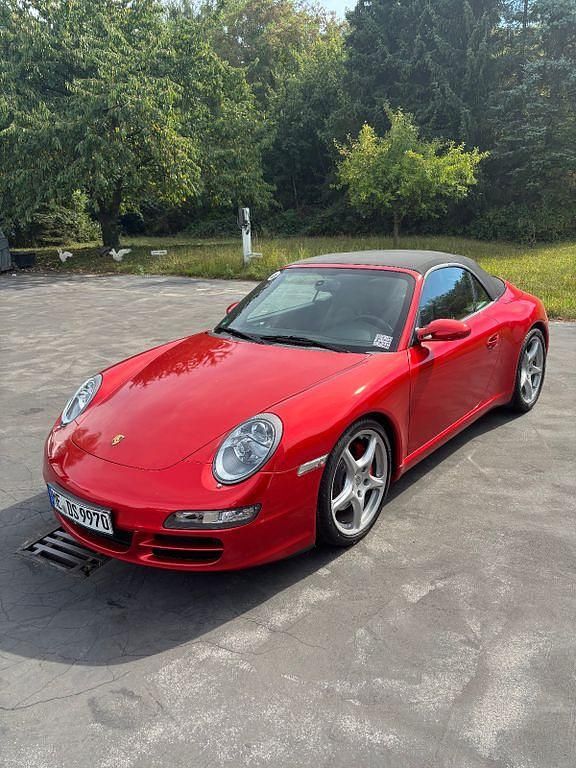Silber Gebraucht 2007 Porsche 911 Carrera S Cabriolet Cabrio | 55.000 € (Superpreis) - Bild 1/4