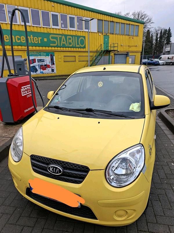 Gebraucht Kia Picanto 65 PS (47 kW) 2008 Gelb Kleinwagen