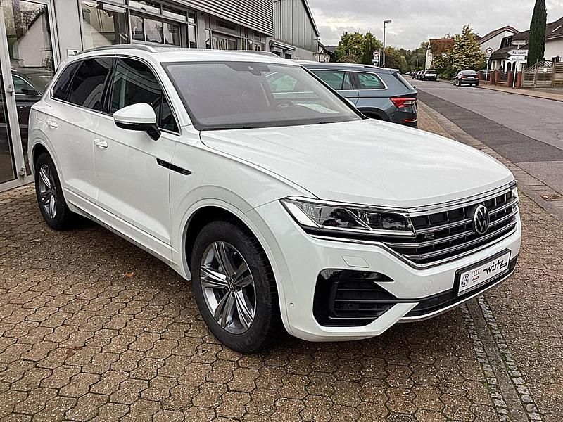 Gebraucht VW Touareg R-line 231 PS (169 kW) 2022 Weiß SUV