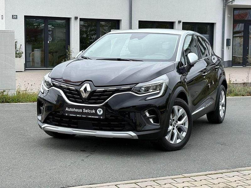 Schwarz gng + grau kqa Gebraucht 2022 Renault Captur Intens SUV | 15.990 € (Guter Preis) - Bild 1/4