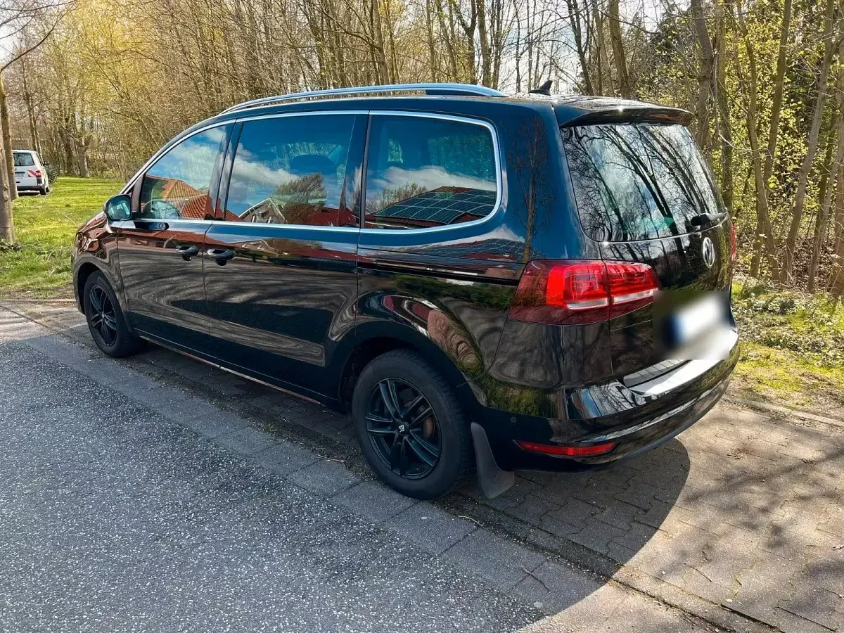 Brugt VW Sharan Highline 184 HK (135 kW) 2018 Sort MPV