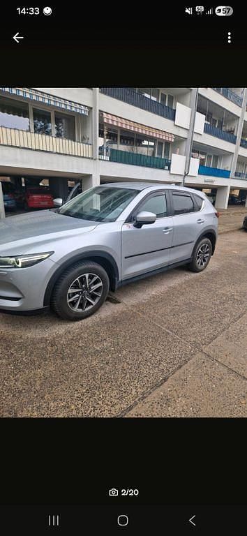 Gebraucht Mazda CX-5 Exclusive-Line 150 PS (110 kW) 2019 Silber SUV