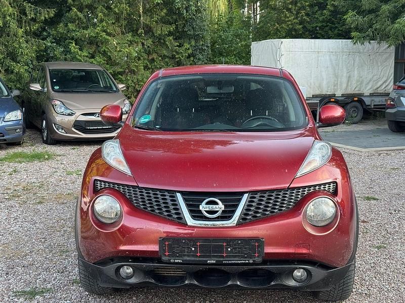 Gebraucht Nissan Juke Acenta 110 PS (80 kW) 2012 Rot SUV