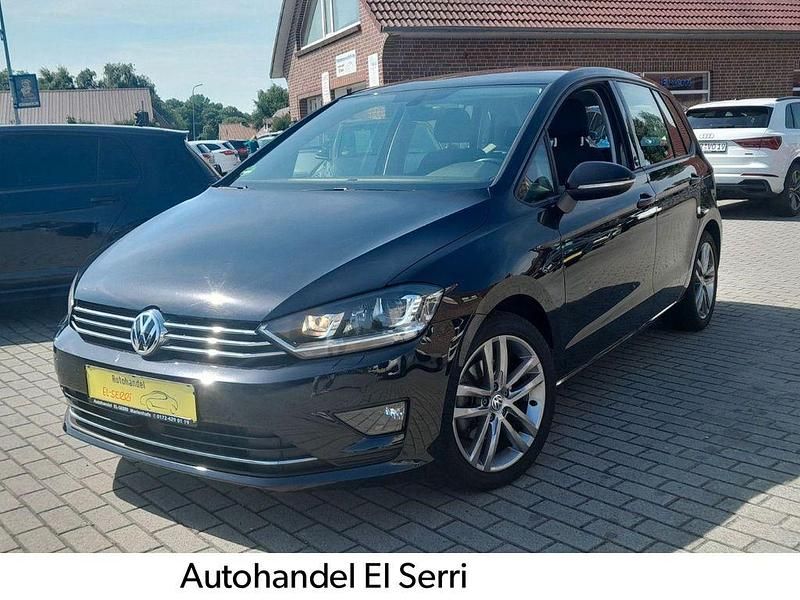 Schwarz Gebraucht 2017 VW Golf Sportsvan Sound Van / Kleinbus | 13.999 € (Fairer Preis) - Bild 1/4