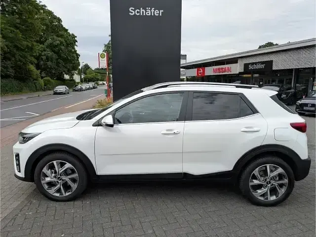 Gebraucht Kia Stonic GT-Line 120 PS (88 kW) 2023 Ud) schneeweiss (weiss SUV