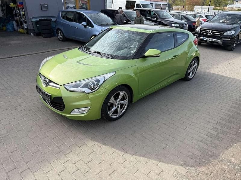 Gebraucht Hyundai Veloster Premium 140 PS (102 kW) 2011 Grün Kleinwagen