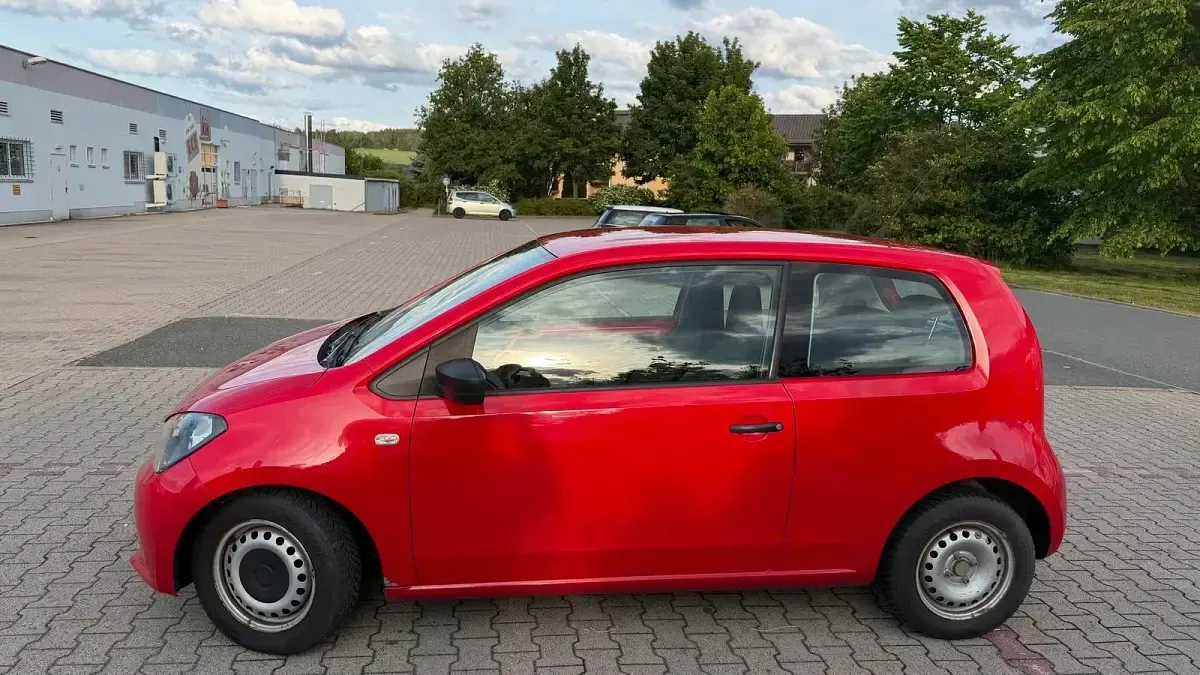 Gebraucht Seat Mii 60 PS (44 kW) 2012 Rot Kleinwagen
