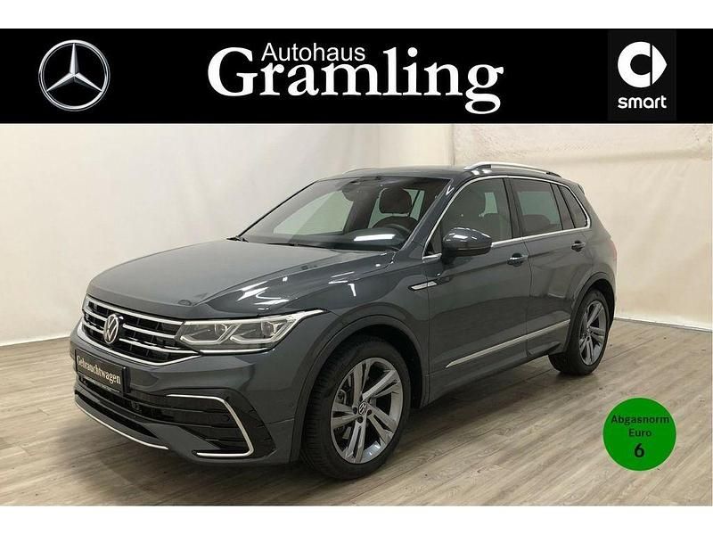 Grau Gebraucht 2023 VW Tiguan R-line SUV | 39.249 € (Fairer Preis) - Bild 1/4