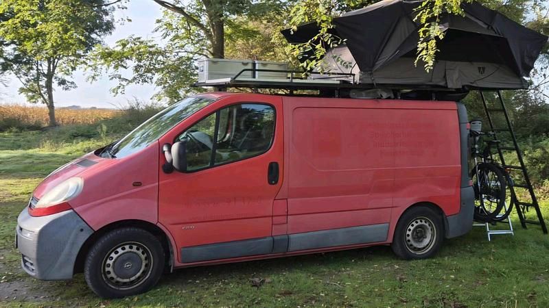 Gebraucht Opel Vivaro 82 PS (60 kW) 2001 Rot Van / Kleinbus