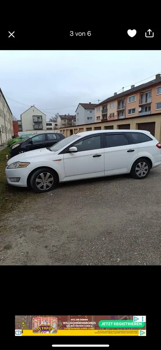 Gebraucht Ford Mondeo 150 PS (110 kW) 2009 Weiß Kombi