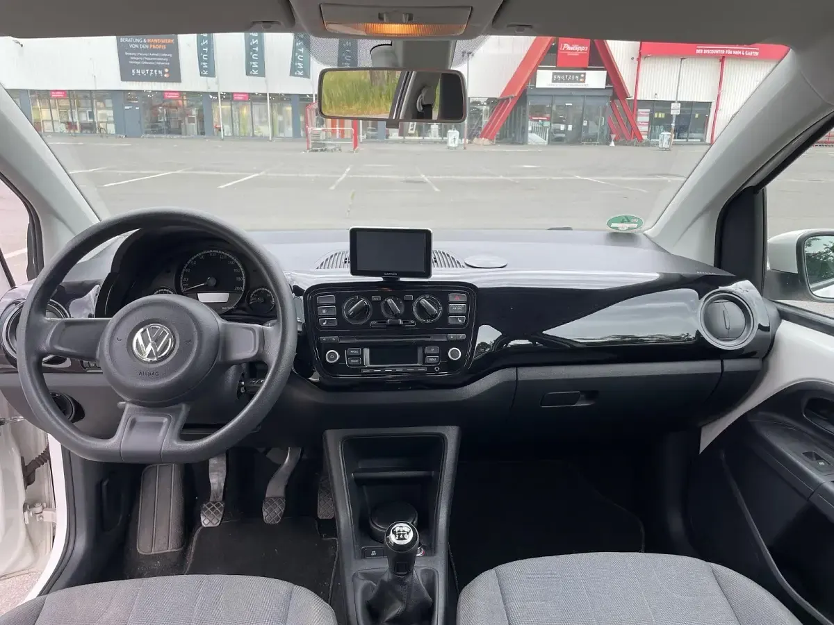 Gebraucht VW up! move up! 60 PS (44 kW) 2014 Weiß Kleinwagen