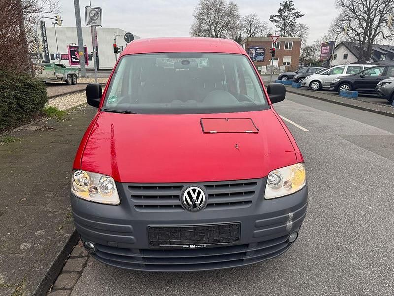 Gebraucht VW Caddy Team 75 PS (55 kW) 2010 Rot Van / Kleinbus