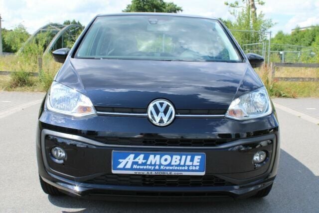 Gebraucht VW up! move up! 75 PS (55 kW) 2018 Schwarz metallic Kleinwagen