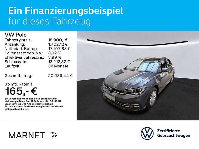 Gebraucht VW Polo Style 110 PS (80 kW) 2023 Grau Kleinwagen