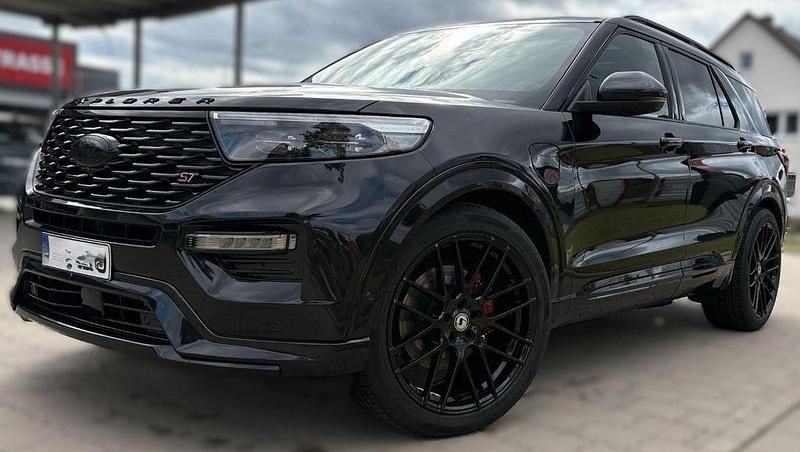 Schwarz Gebraucht 2021 Ford Explorer ST-Line SUV | 49.500 € (Teuer) - Bild 1/4