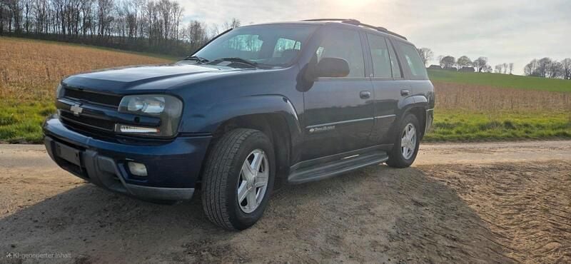 Blau Gebraucht 2002 Chevrolet TrailBlazer SUV | 4.500 € - Bild 1/4