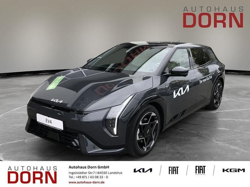 Grau Neu 2025 Kia EV4 4 Kleinwagen | 48.890 € (Teuer) - Bild 1/4