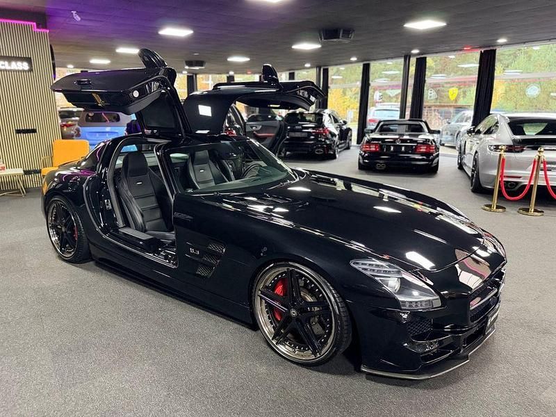 Gebraucht Mercedes SLS AMG AMG 571 PS (419 kW) 2011 Schwarz Coupé