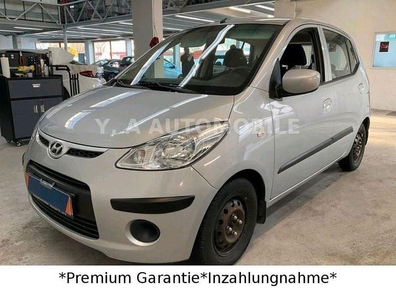 Gebraucht Hyundai i10 69 PS (50 kW) 2009 Silber Kleinwagen