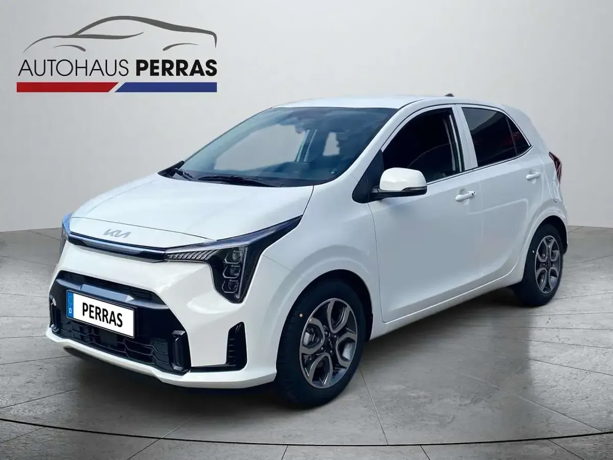 Neu Kia Picanto Spirit 79 PS (58 kW) 2025 (ud)clear white Kleinwagen