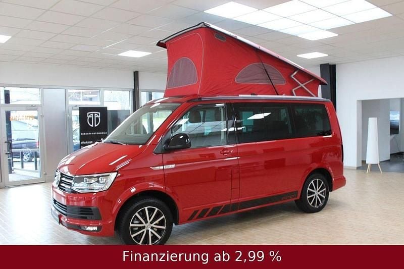 Rot Gebraucht 2019 VW California Edition Van | 47.950 € (Guter Preis) - Bild 1/4
