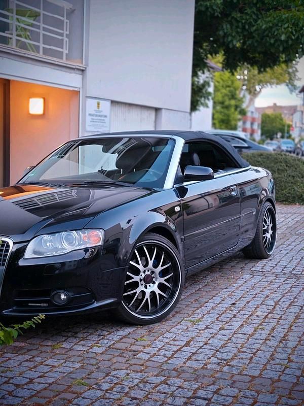 Schwarz Gebraucht 2006 Audi A4 Cabriolet S-Line Cabrio | 3.990 € (Superpreis) - Bild 1/4