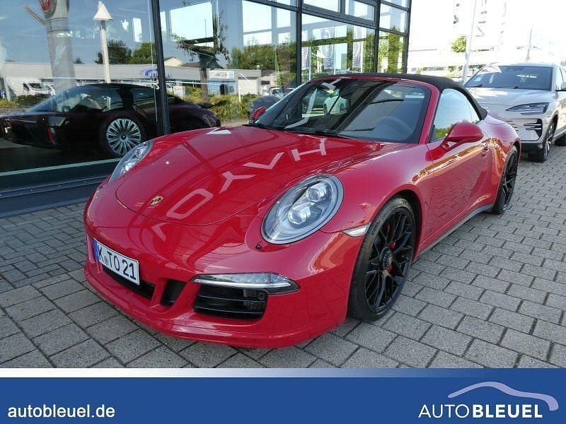 Karminrot Gebraucht 2015 Porsche 911 Carrera 4 GTS Cabrio | 114.950 € (Superpreis) - Bild 1/4