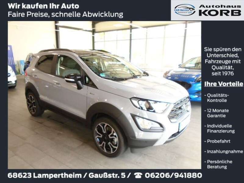 Grau Gebraucht 2023 Ford Ecosport Active SUV | 26.900 € (Teuer) - Bild 1/4