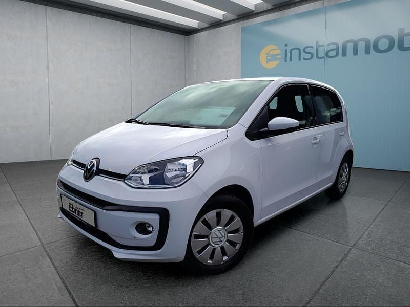 Weiß Gebraucht 2022 VW up! move up! Kleinwagen | 12.849 € (Fairer Preis) - Bild 1/4