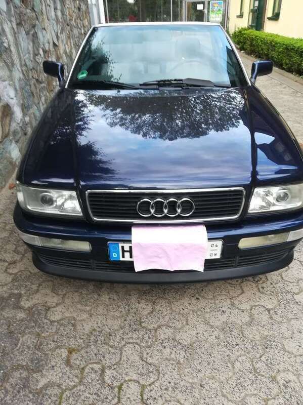 Blau Gebraucht 1996 Audi Cabriolet Cabrio | 6.950 € (Etwas zu teuer) - Bild 1/4