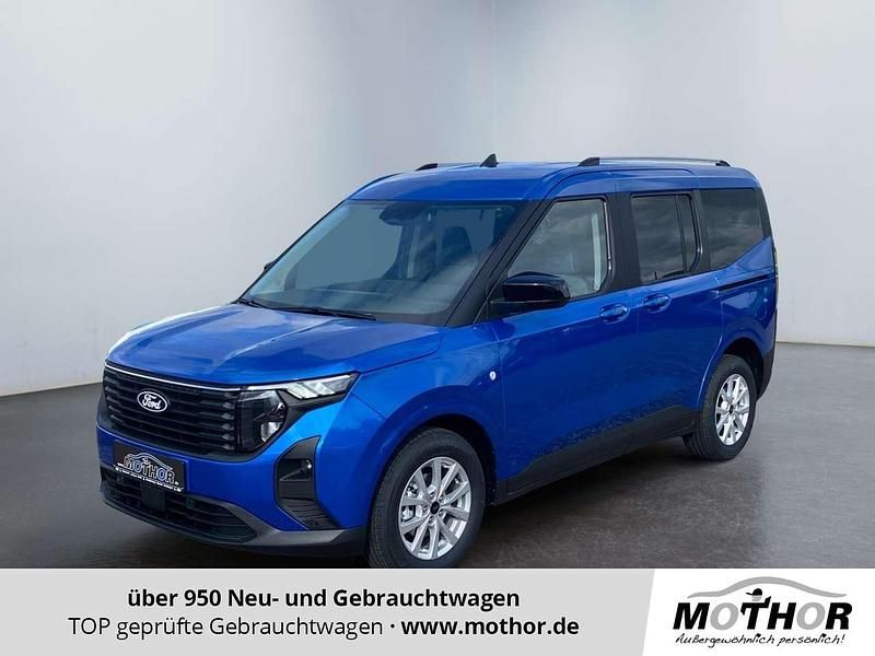 Dessert island blue Gebraucht 2024 Ford Tourneo Courier Titanium Van / Kleinbus | 24.578 € (Fairer Preis) - Bild 1/4