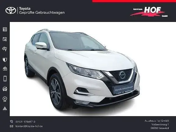 Gebraucht Nissan Qashqai 140 PS (102 kW) 2021 Weiß SUV