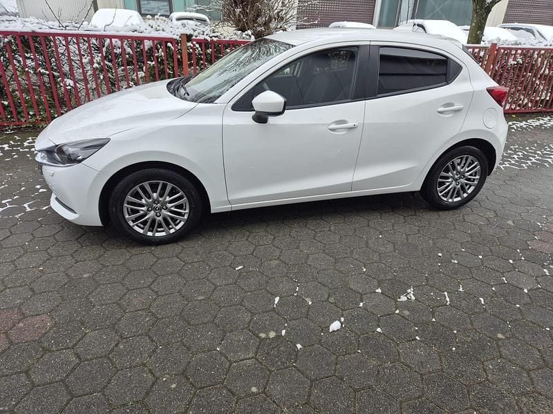 Gebraucht Mazda 2 90 PS (66 kW) 2020 Weiß Kleinwagen