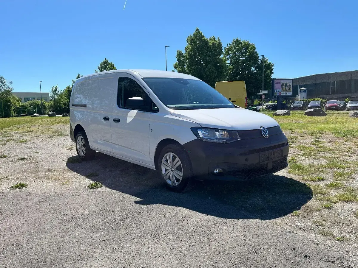 Gebraucht VW Caddy Maxi 102 PS (75 kW) 2021 Weiß Van / Kleinbus