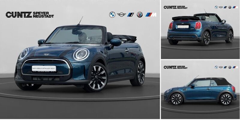 Deep laguna Gebraucht 2022 Mini Cooper Cabriolet Cabrio | 27.680 € (Fairer Preis) - Bild 1/4