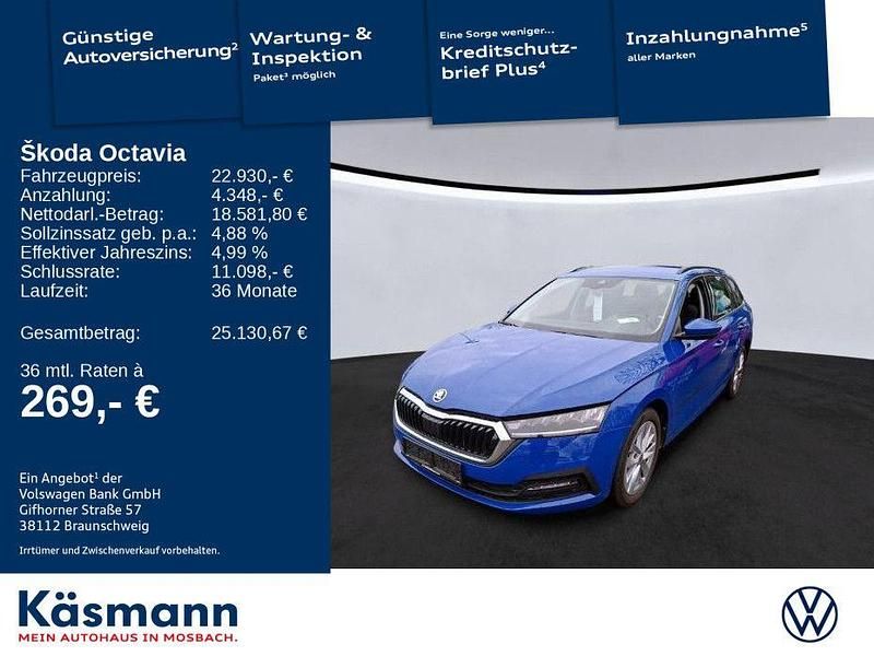 Gebraucht Skoda Octavia Ambition 204 PS (150 kW) 2023 Energyblau Kombi