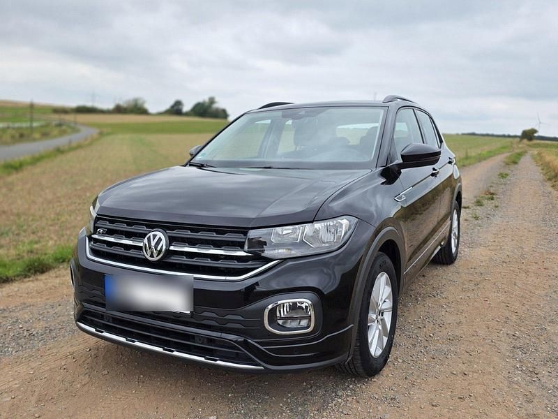 Schwarz Gebraucht 2021 VW T-Cross R-line SUV | 18.999 € (Fairer Preis) - Bild 1/4