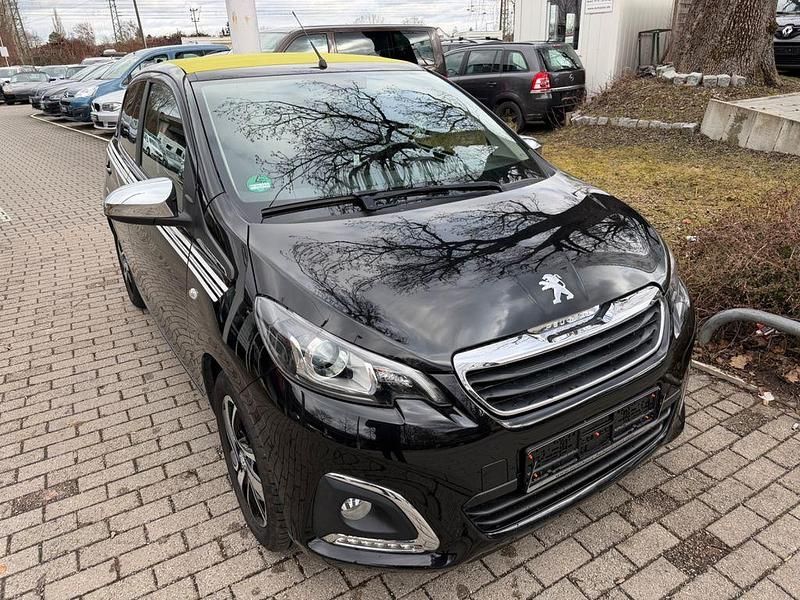 Gebraucht Peugeot 108 Top! Collection 72 PS (52 kW) 2020 Schwarz Limousine